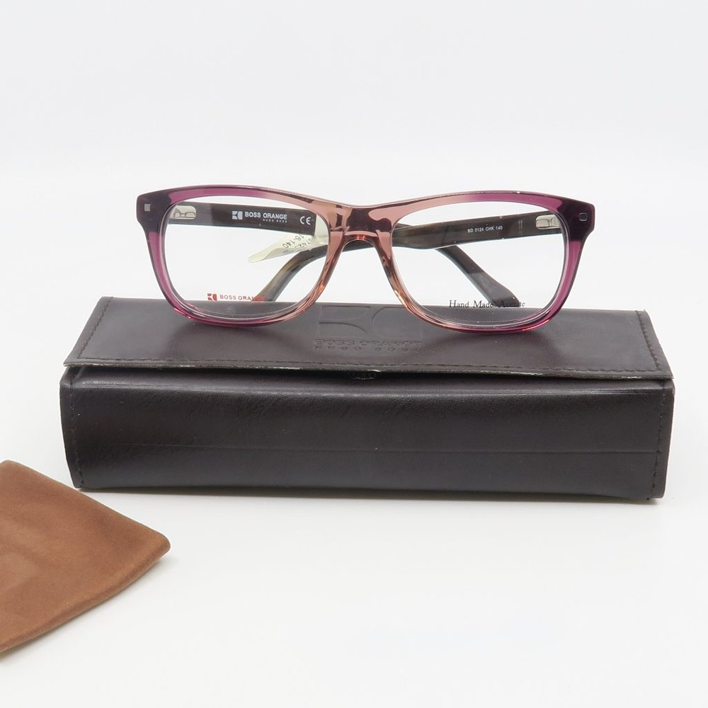 BO 0124 CHK Boss Orange New Pink/ Brown Eyeglasses